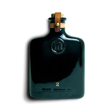 Ceramic Flask (Black)