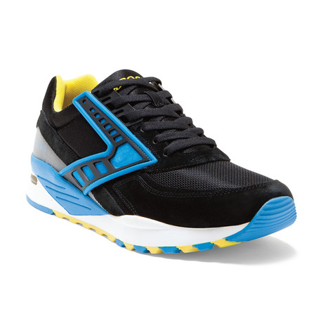 Regent // Black + Briliant Blue + Blazing Yellow (US: 7)