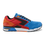 Brooks // Fusion // Strong Blue + High Risk Red + Orange (US: 13)