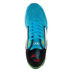 Fusion // Cyan Blue + Black + Green Flash (US: 10.5)