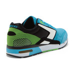 Fusion // Cyan Blue + Black + Green Flash (US: 10.5)