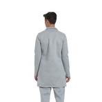 Tech Fleece Long Coat // Light Heather Grey (M)