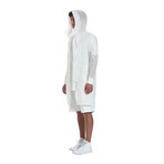 Fish-Tail Long Parka // White (S)