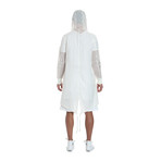 Fish-Tail Long Parka // White (S)