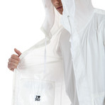 Fish-Tail Long Parka // White (S)