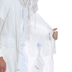 Fish-Tail Long Parka // White (S)