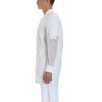 MA-1 Bomber Jacket // White (S)