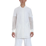 MA-1 Bomber Jacket // White (S)