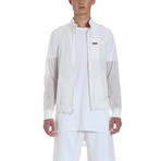 Ultra Light Modern Iconic Racer Jacket // White (XL)