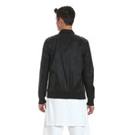 Ultra Light Modern Iconic Racer Jacket // Black (L)