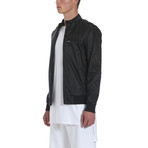 Ultra Light Modern Iconic Racer Jacket // Black (L)