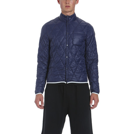 Lightweight Quilted Shirt Jacket // China Blue (S)