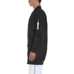 Elongated MA-1 Bomber Jacket // Black (2XL)