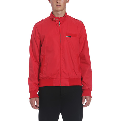 Original Iconic Racer Jacket // Crimson (S)
