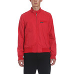 Original Iconic Racer Jacket // Crimson (M)