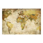 World Map Vintage