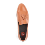 Esplanade Leather Tassel Slipper // Brown (US: 9.5)