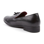 Esplanade Leather Tassel Slipper // Black (US: 10)