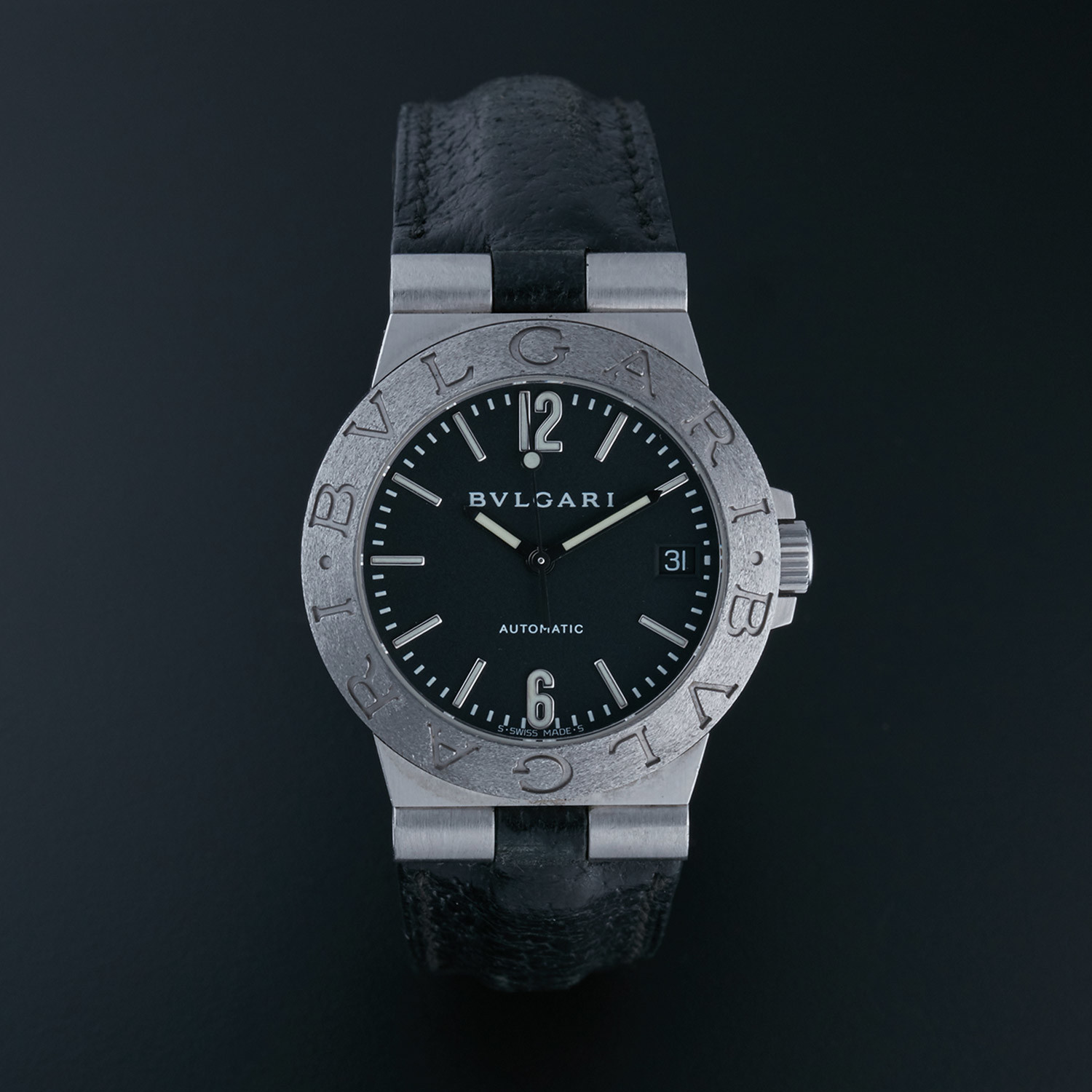 Bvlgari Diagono Automatic // LCV 35 S // c.2010 // Pre-Owned - Pre