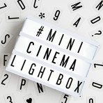 My Cinema Lightbox // Mini Cinema Lightbox