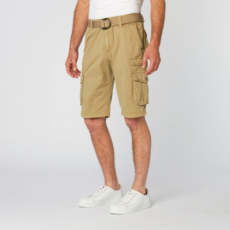 Classic Cargo Shorts // Stone Grey (30)