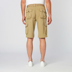 Classic Cargo Shorts // Stone Grey (34)