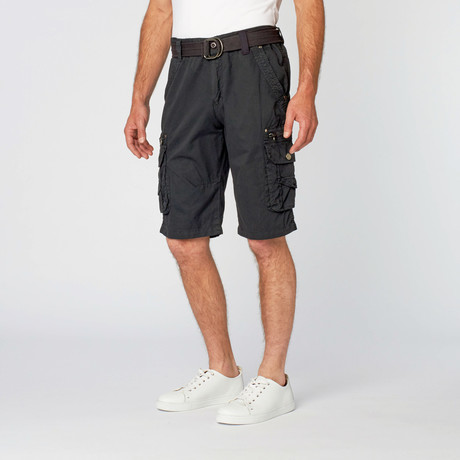 Classic Cargo Shorts // Navy (30)