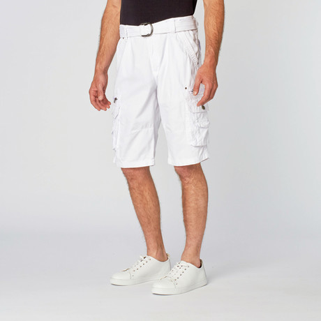 Classic Cargo Short // White (30)