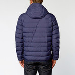 Last Minute Quilted Down Jacket // Dark Indigo (L)