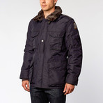 Portland Nylon Field Jacket // Navy (S)