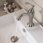 Ventus Single Hole Single-Handle Bathroom Faucet