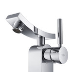 Unicus Single Lever Basin Bathroom Faucet (Chrome)