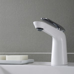 Seda Single Lever Basin Bathroom Faucet (Chrome)