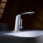 Novus Single Lever Basin Bathroom Faucet (Chrome)