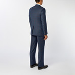 Peak Lapel 3-Piece Suit // Blue (US: 40S)