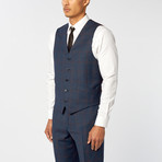 Peak Lapel 3-Piece Suit // Blue (US: 42S)