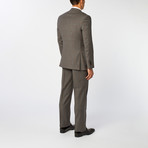 Peak Lapel 3-Piece Suit // Grey (US: 42R)