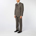 Peak Lapel 3-Piece Suit // Grey (US: 40S)