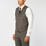 Peak Lapel 3-Piece Suit // Grey (US: 36R)