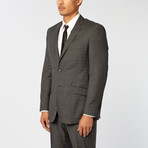 Notch Lapel 2-Piece Suit // Medium Grey (US: 36R)