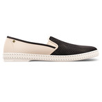 Tour Du Monde Slip-On // Beige + Black (Euro: 44)