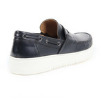 Leather Loafer // Dark Blue (Euro: 41)