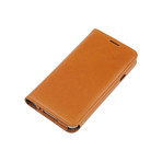 Bifold Handmade Leather Phone Case Wallet // British Tan (Samsung Note 3)