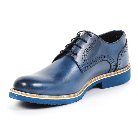 Leather Oxford // Blue (Euro: 41)