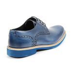 Leather Oxford // Blue (Euro: 41)