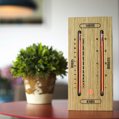 The Luminous Electronic Bargraph Clock