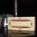 The Luminous Electronic Bargraph Clock