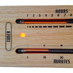 The Luminous Electronic Bargraph Clock