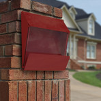 X Press Mailbox // Red