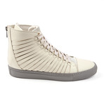 Radial Leather High-Top // Matte White (Euro: 42)